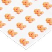 Niedlich Gingerbread Man Xmas Holiday 4Ann Tischdecke (Schrägansicht)