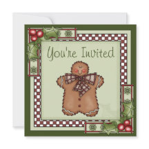 Niedlich Gingerbrei Man Weihnachtsfeier