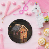 Niedlich Gingerbrei Weihnachten Pappteller (Party)