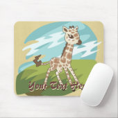 Niedlich Giraffe Mousepad (Mit Mouse)