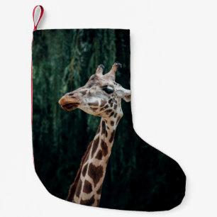 NIEDLICH GIRAFFE PORTRAIT KLEINER WEIHNACHTSSTRUMPF