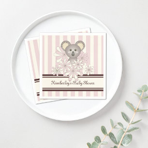 Niedlich Girl-Babydusche Kindergeburtstag Party R Serviette
