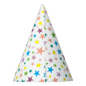 Niedlich Girl Birthday Party Partyhütchen (Rückseite)