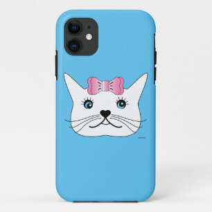 Niedlich-Girl-Cat-with-Pink-Bow Case-Mate iPhone Hülle