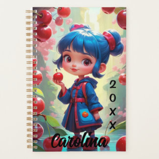 Niedlich Girl Cherry Planner Planer