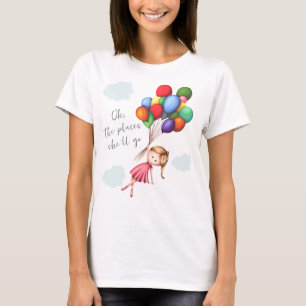 Niedlich Girl Farewell Party Keepake T-Shirt