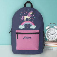 Niedlich Girl Magical Rainbow Unicorn