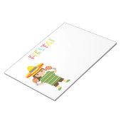 Niedlich Girl Mexican Fiesta Maracas Notizblock (angewinkelt)