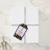 Niedlich Girl Mummy Halloween-Party Geschenkanhänger (Mit Garn)