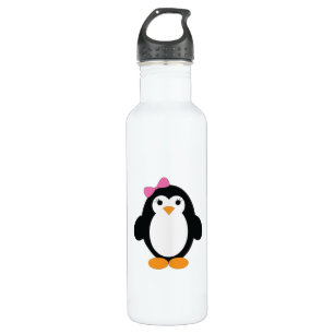 Niedlich Girl Penguin Edelstahlflasche