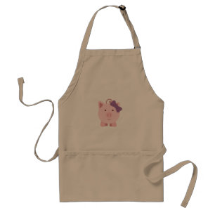 Niedlich Girl Pig Schürze