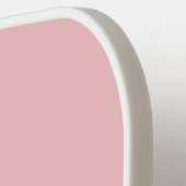 Niedlich Girl Pink Happy Llama Kid's Name Funny An Pickleball Schläger (Linke Seite)