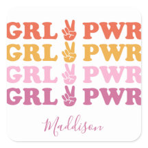 Niedlich Girl Power Peace Sign