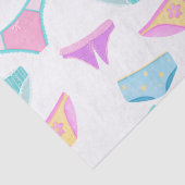 Niedlich Girl Power Underwear Girl Seidenpapier (Detail)