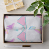 Niedlich Girl Power Underwear Girl Seidenpapier (Geschenk)