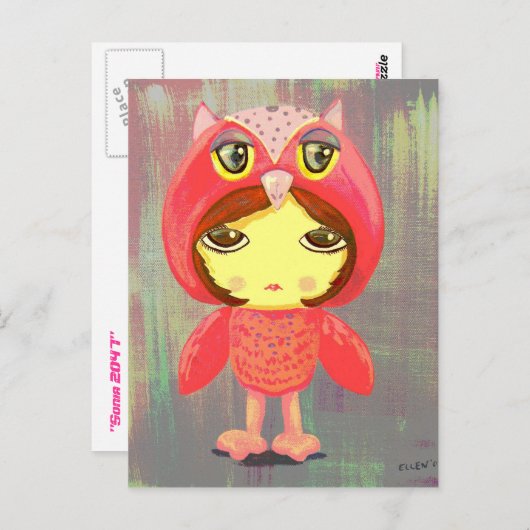 Niedlich Girl - Sonia 2047 Postkarte (Vorne/Hinten)