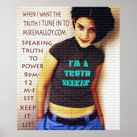 NIEDLICH GIRL TRUTHSEEKERS POSTER (Vorne)