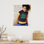 NIEDLICH GIRL TRUTHSEEKERS POSTER (Küche)