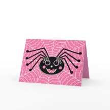 Niedlich Girlie Spider auf WebHalloween