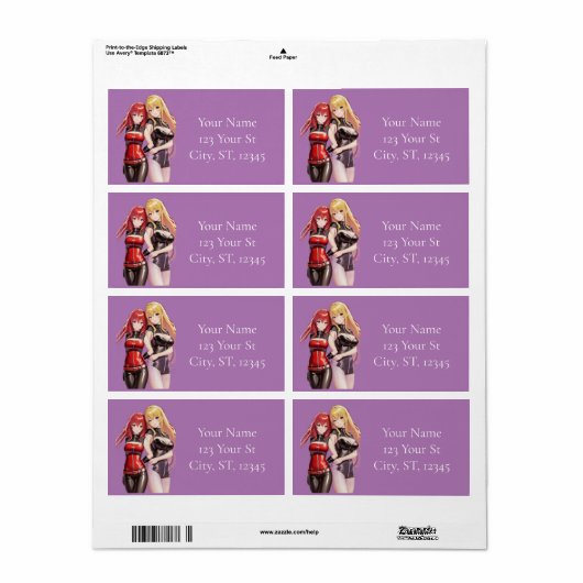 Niedlich Girls Anime Thunder_Cove (Vorne)