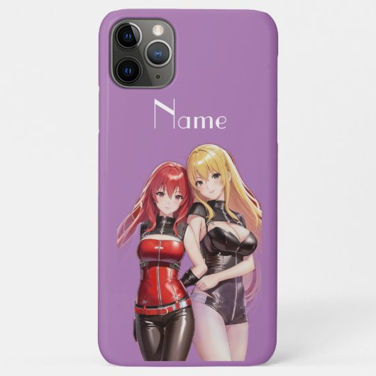 Niedlich Girls Anime Thunder_Cove Case-Mate iPhone Hülle (Rückseite)