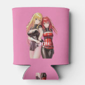 Niedlich Girls Anime Thunder_Cove Dosenkühler (Rückseite)