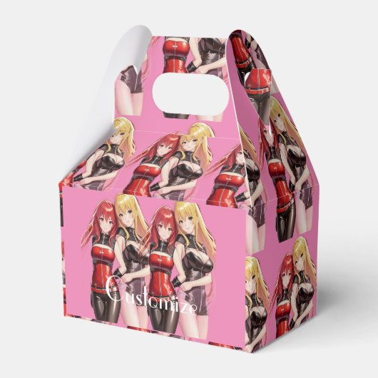 Niedlich Girls Anime Thunder_Cove Geschenkschachtel (Vorderseite)