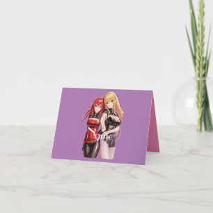 Niedlich Girls Anime Thunder_Cove Karte