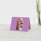 Niedlich Girls Anime Thunder_Cove Karte (Rückseite)