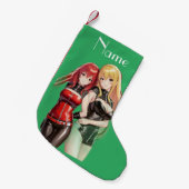 Niedlich Girls Anime Thunder_Cove Kleiner Weihnachtsstrumpf (Vorderansicht (hängend))