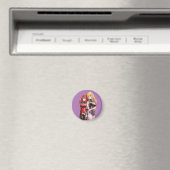 Niedlich Girls Anime Thunder_Cove Magnet (In Situ (Geschirrspüler))