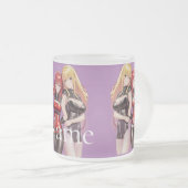 Niedlich Girls Anime Thunder_Cove Mattglastasse (VorderseiteRechts)