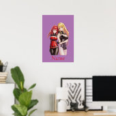 Niedlich Girls Anime Thunder_Cove Poster (Heimbüro)