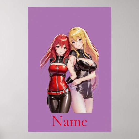 Niedlich Girls Anime Thunder_Cove Poster (Vorne)