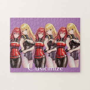 Niedlich Girls Anime Thunder_Cove Puzzle