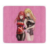 Niedlich Girls Anime Thunder_Cove Schneidebrett (Vorderseite)