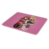 Niedlich Girls Anime Thunder_Cove Schneidebrett (Ecke)