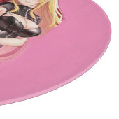 Niedlich Girls Anime Thunder_Cove Schneidebrett (Ecke)