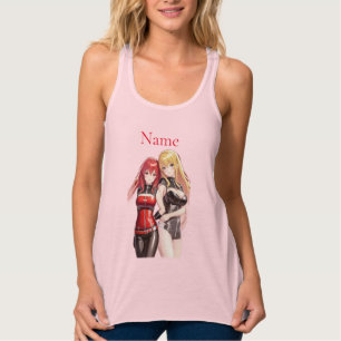 Niedlich Girls Anime Thunder_Cove Tank Top