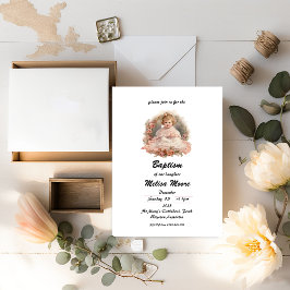 Niedlich Girls Baby Baptisse Magnet