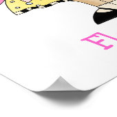 Niedlich Girls Fairy Print Poster (Ecke)