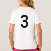 Niedlich Girls Fastpech Softball Liebe Sweatshirt (Rückseite)