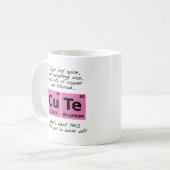Niedlich Girls Funny Mug Kaffeetasse (Vorderseite Links)