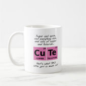 Niedlich Girls Funny Mug Kaffeetasse (Links)
