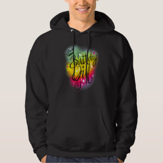 Niedlich Girls Geburtstagsparty Airbrush Graffi Hoodie