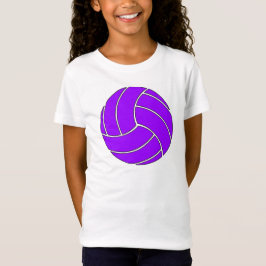 Niedlich Girls Lila Volleyball Shirt