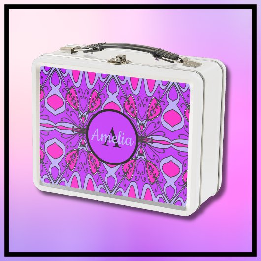 Niedlich Girls Metal Lunchbox