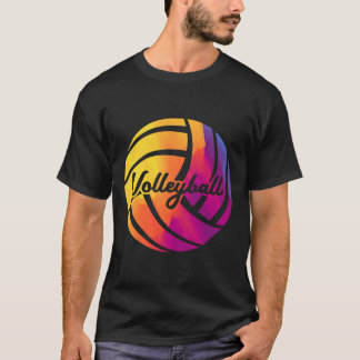 Niedlich Girls Mixed Colour Teenager Volleyball Pu T-Shirt