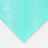 Niedlich Girls Soccer Personalisiert Fleecedecke (Ecke)