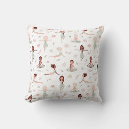 Niedlich Girls Zen Yoga Meditation Spirituelle Nam Kissen